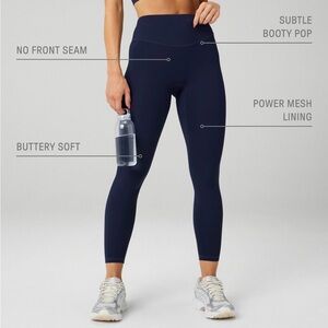 Fabletics No Seam PureLuxe Navy XS Leggings‎